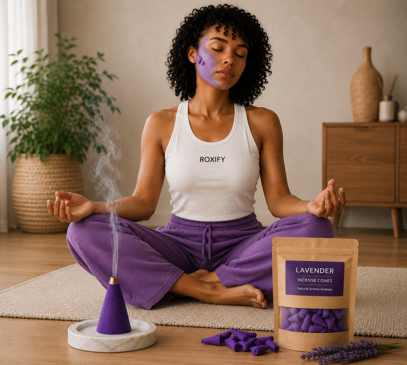 LAVENDER \/ WHITE SAGE - INCENSE Packetz