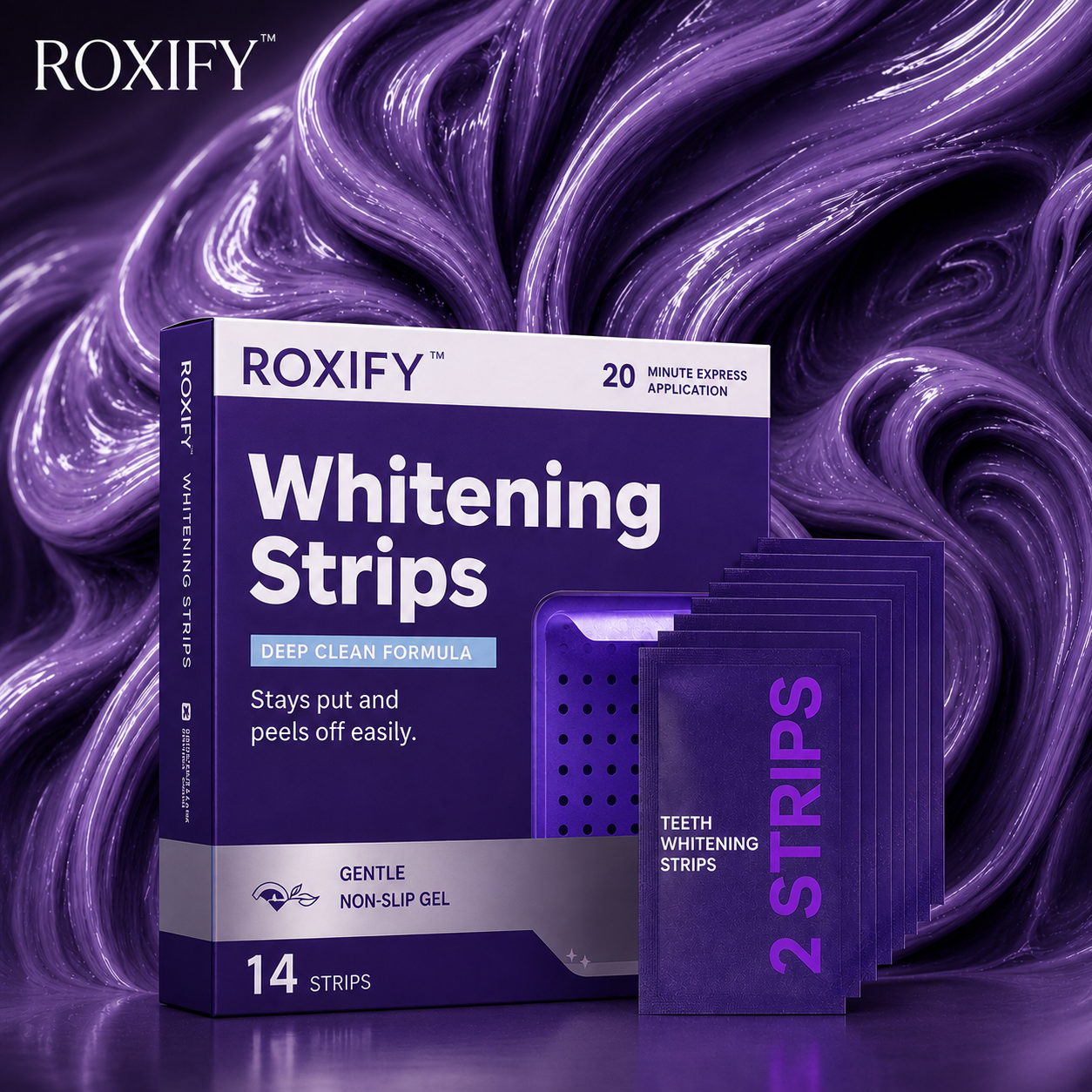 Teeth whitening strips