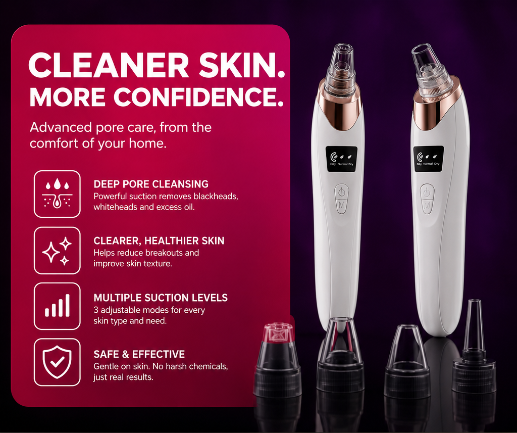 ROXIFY - Blackhead Remover Pore Vacuum (second edition)
