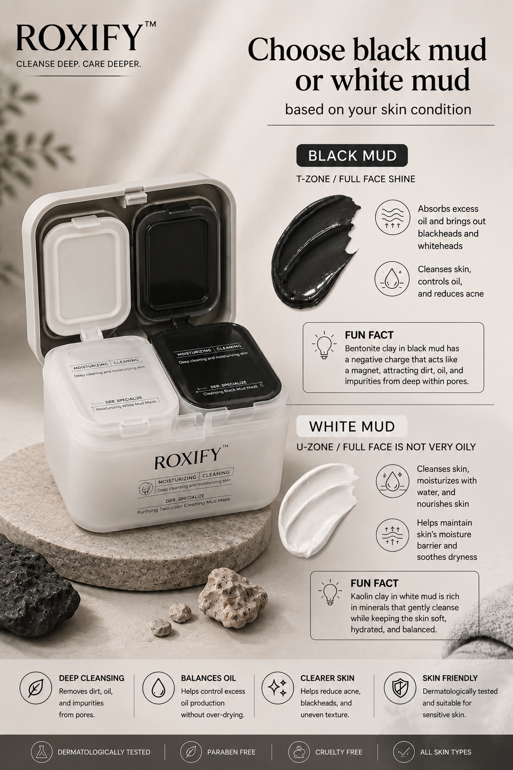 Hydrating & Oil Control: X-cream 2 in 1