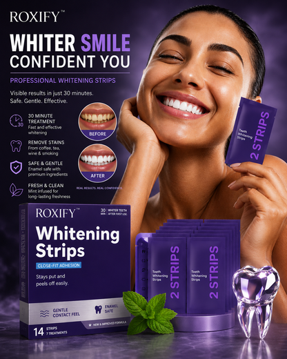 Teeth whitening strips