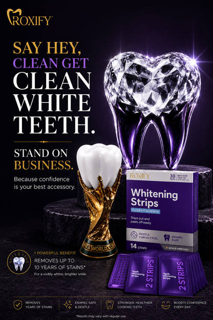 Teeth whitening strips