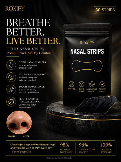 Charcoal Nasal Strips - 30pcs